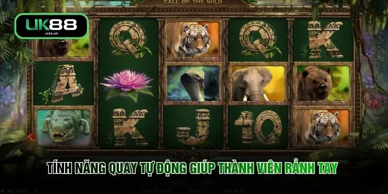 Tính năng quay tự động giúp thành viên rảnh tay 